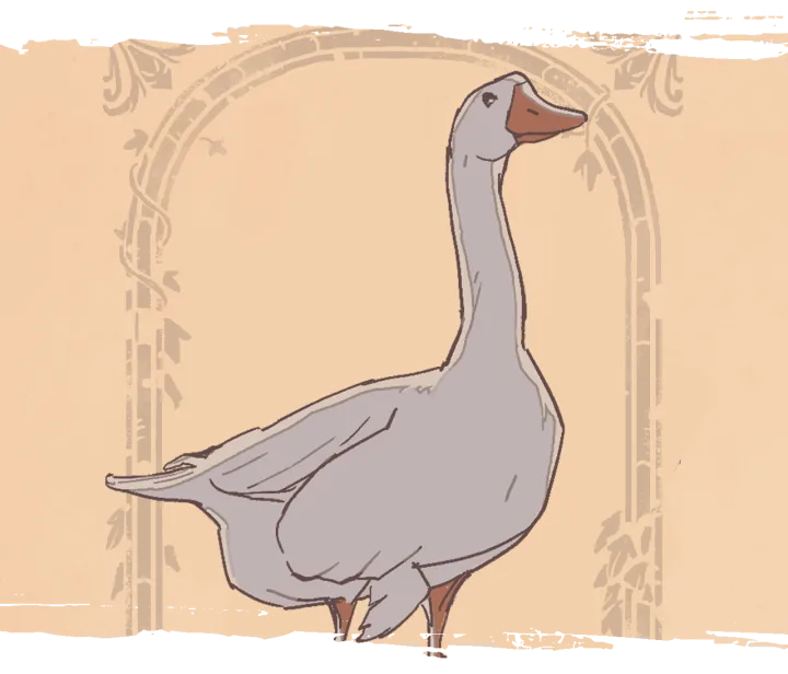 Official character portrait of the Goose in Sovereign Tower